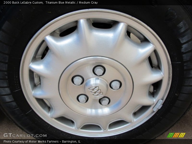 Titanium Blue Metallic / Medium Gray 2000 Buick LeSabre Custom