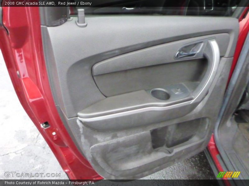 Red Jewel / Ebony 2008 GMC Acadia SLE AWD