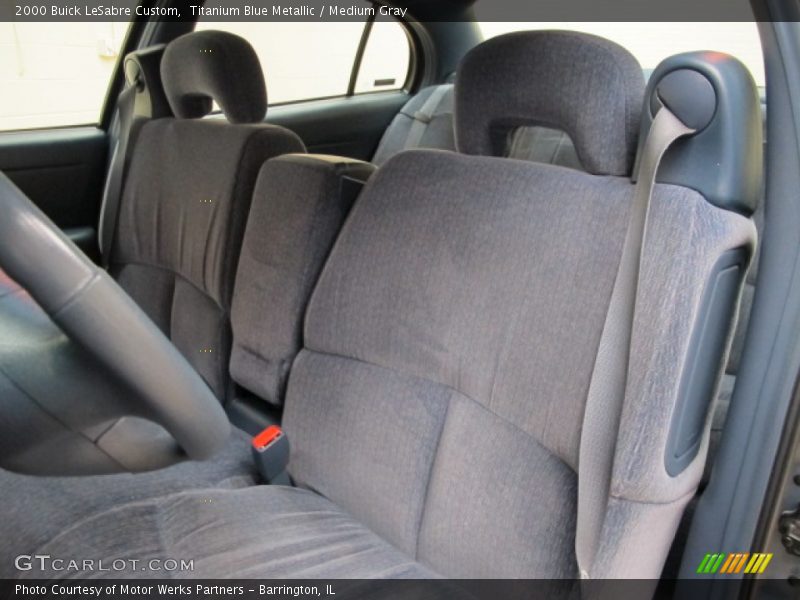 Titanium Blue Metallic / Medium Gray 2000 Buick LeSabre Custom