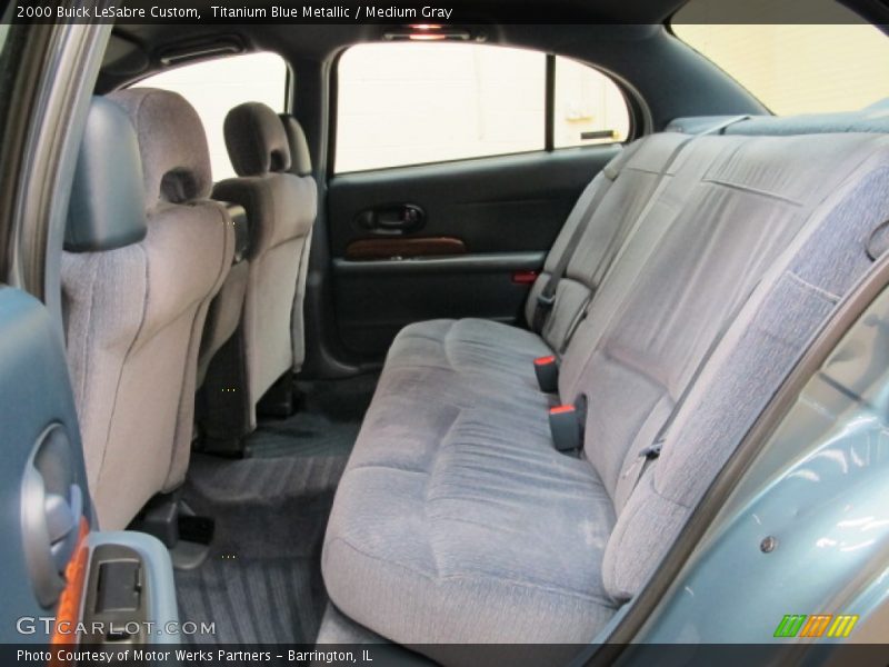 Titanium Blue Metallic / Medium Gray 2000 Buick LeSabre Custom