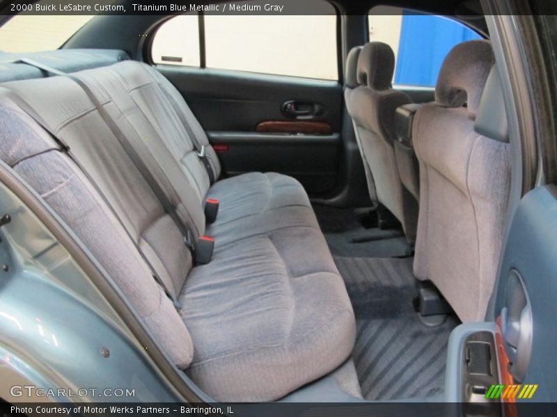 Titanium Blue Metallic / Medium Gray 2000 Buick LeSabre Custom