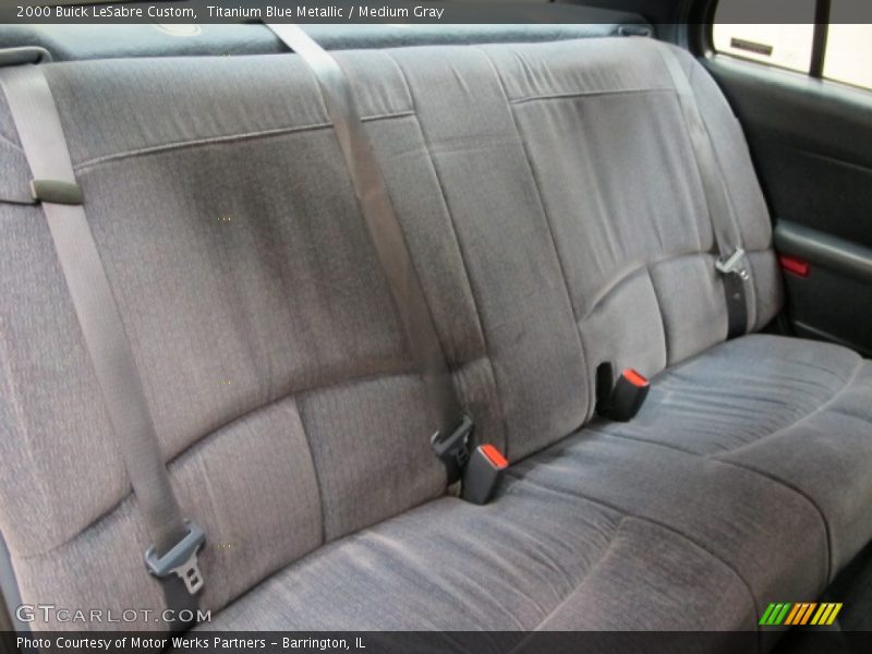 Titanium Blue Metallic / Medium Gray 2000 Buick LeSabre Custom