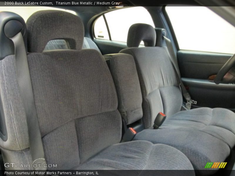Titanium Blue Metallic / Medium Gray 2000 Buick LeSabre Custom