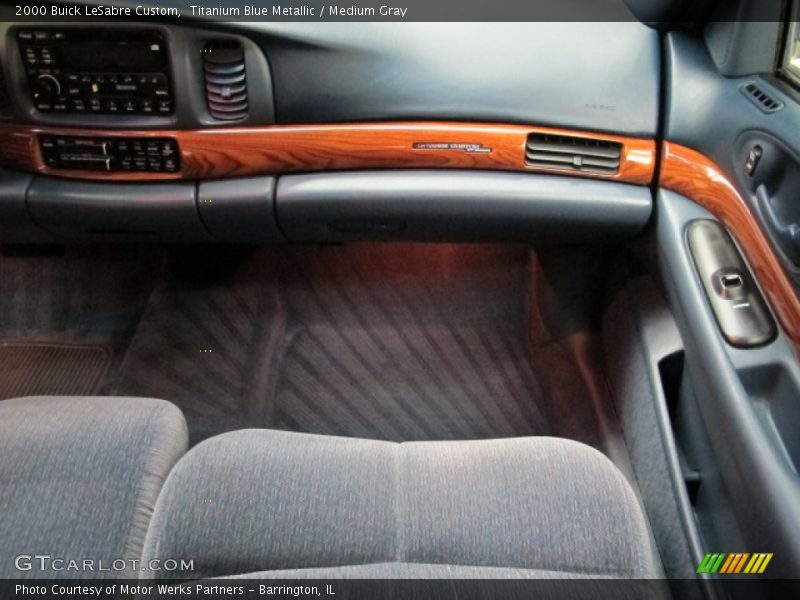 Titanium Blue Metallic / Medium Gray 2000 Buick LeSabre Custom