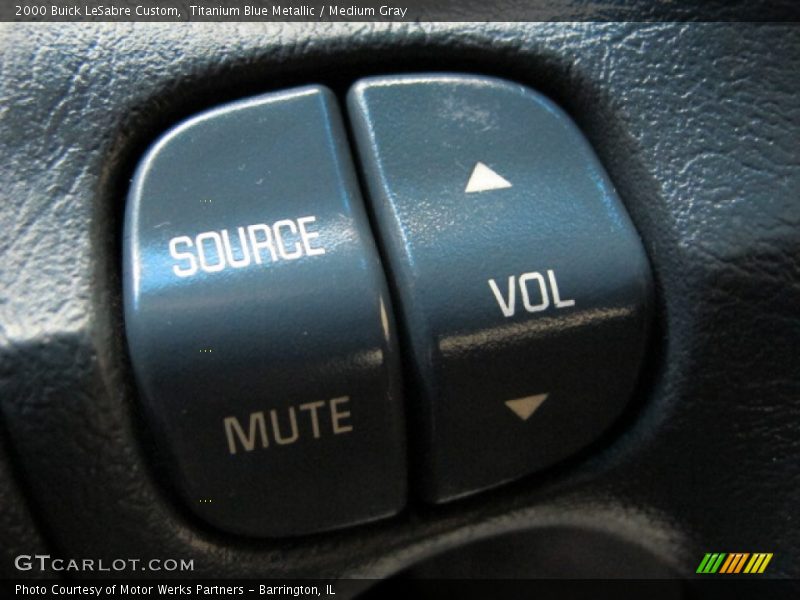 Titanium Blue Metallic / Medium Gray 2000 Buick LeSabre Custom