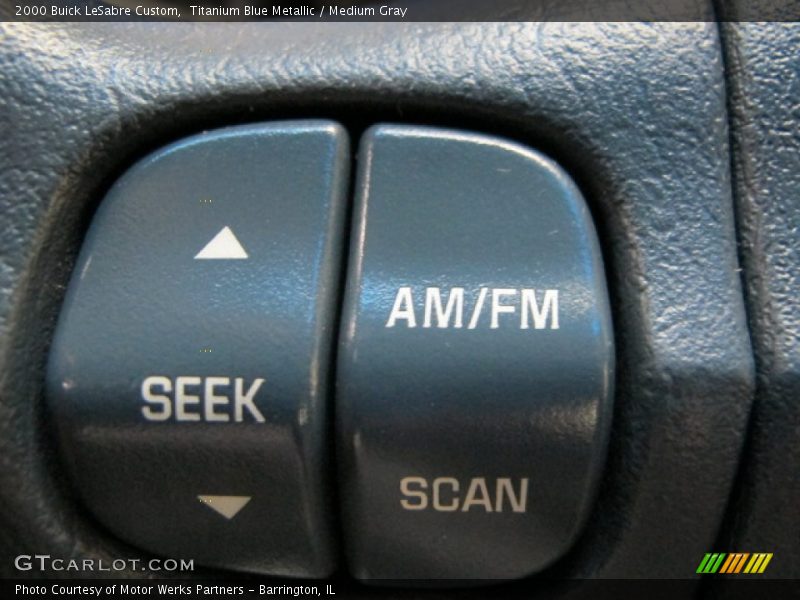 Titanium Blue Metallic / Medium Gray 2000 Buick LeSabre Custom