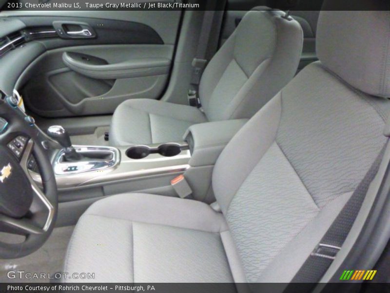 Taupe Gray Metallic / Jet Black/Titanium 2013 Chevrolet Malibu LS