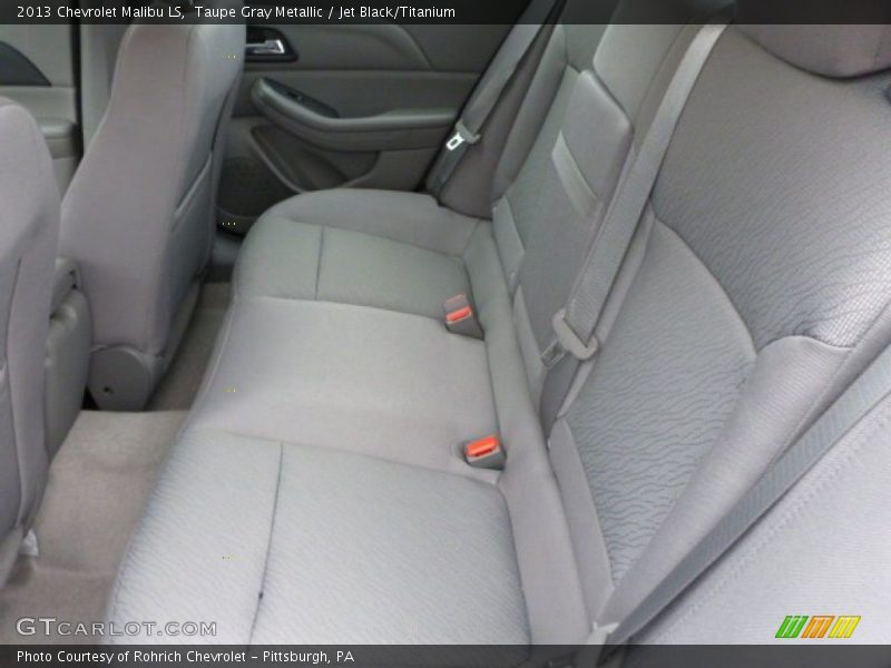Taupe Gray Metallic / Jet Black/Titanium 2013 Chevrolet Malibu LS