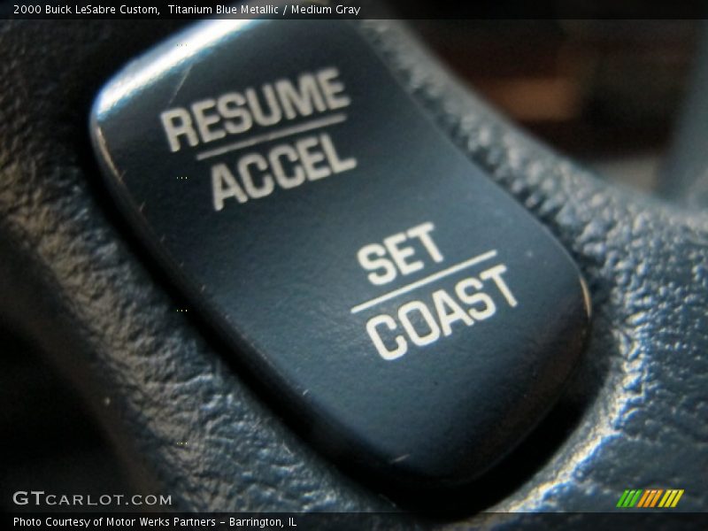 Titanium Blue Metallic / Medium Gray 2000 Buick LeSabre Custom