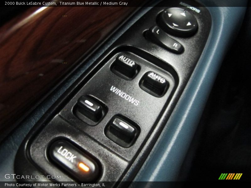 Titanium Blue Metallic / Medium Gray 2000 Buick LeSabre Custom