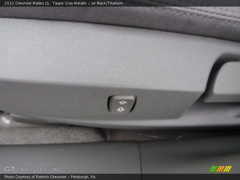 Taupe Gray Metallic / Jet Black/Titanium 2013 Chevrolet Malibu LS