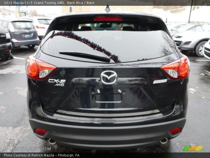 Black Mica / Black 2013 Mazda CX-5 Grand Touring AWD