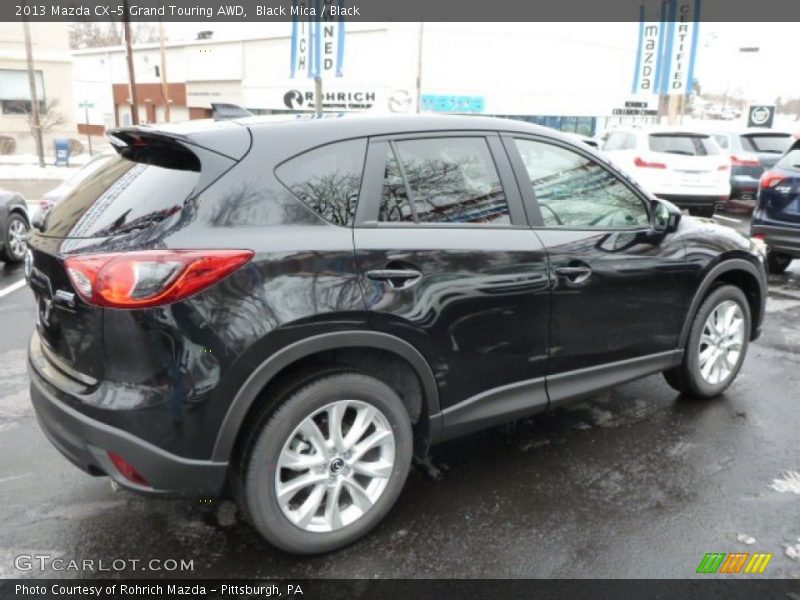 Black Mica / Black 2013 Mazda CX-5 Grand Touring AWD
