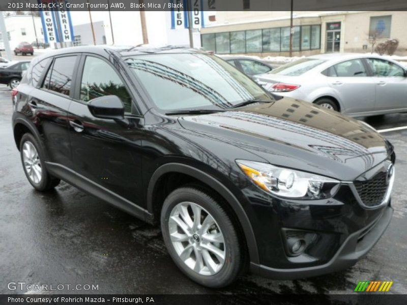 Black Mica / Black 2013 Mazda CX-5 Grand Touring AWD