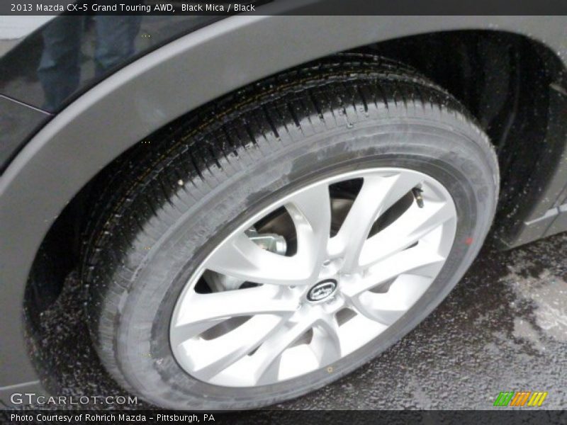 Black Mica / Black 2013 Mazda CX-5 Grand Touring AWD