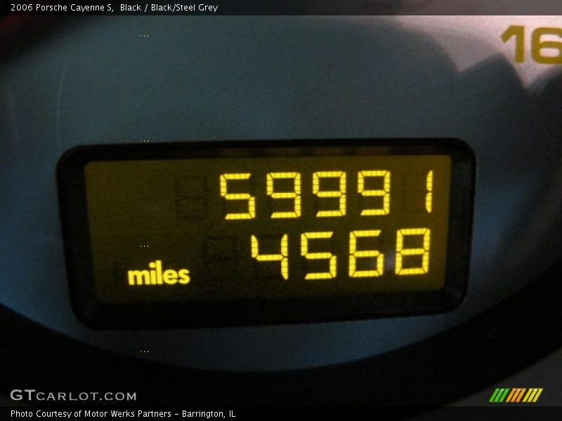 Black / Black/Steel Grey 2006 Porsche Cayenne S