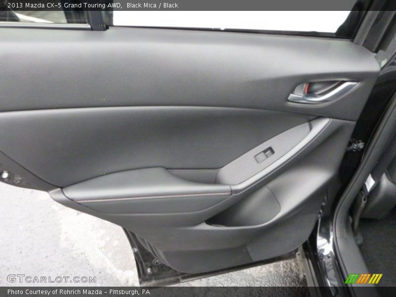 Black Mica / Black 2013 Mazda CX-5 Grand Touring AWD