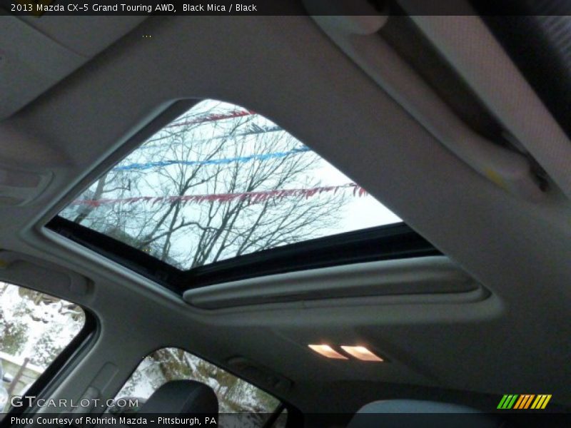 Black Mica / Black 2013 Mazda CX-5 Grand Touring AWD