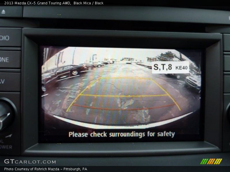 Black Mica / Black 2013 Mazda CX-5 Grand Touring AWD