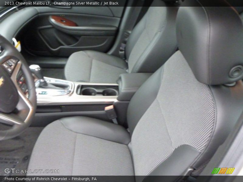 Champagne Silver Metallic / Jet Black 2013 Chevrolet Malibu LT