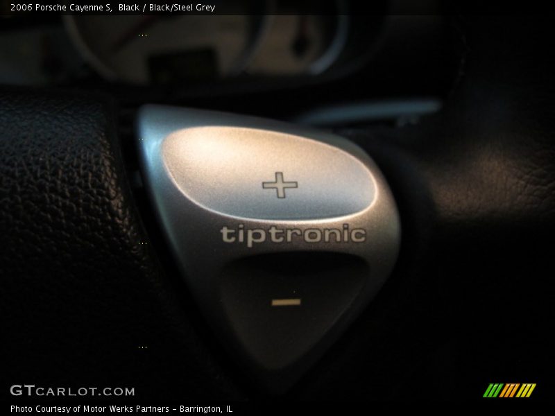 Black / Black/Steel Grey 2006 Porsche Cayenne S
