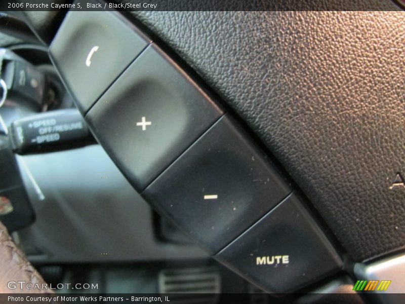 Black / Black/Steel Grey 2006 Porsche Cayenne S