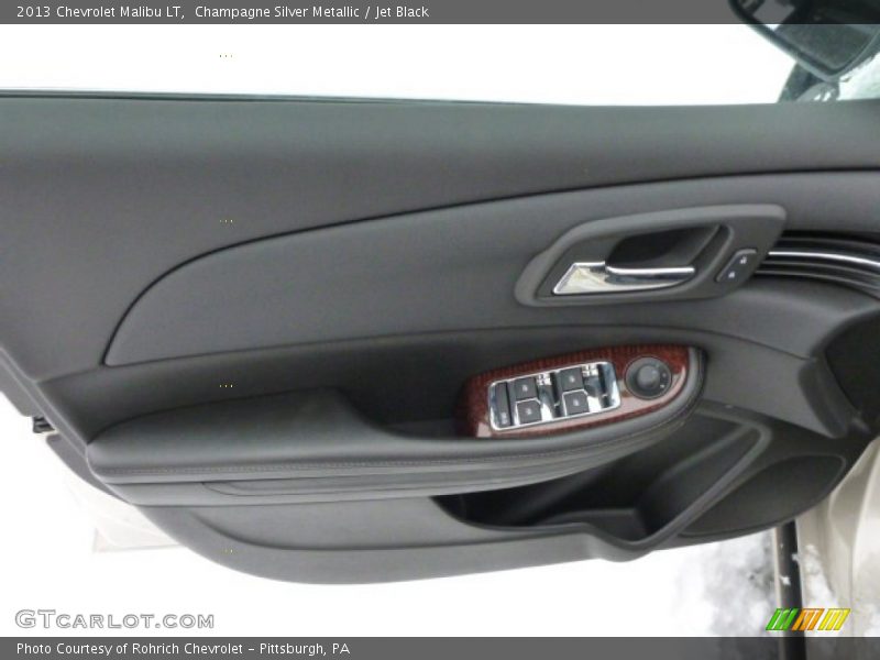Champagne Silver Metallic / Jet Black 2013 Chevrolet Malibu LT