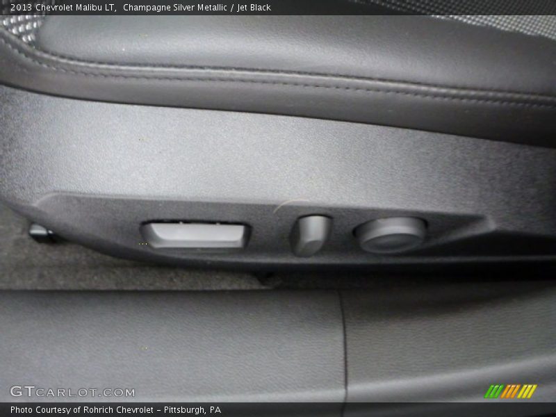 Champagne Silver Metallic / Jet Black 2013 Chevrolet Malibu LT