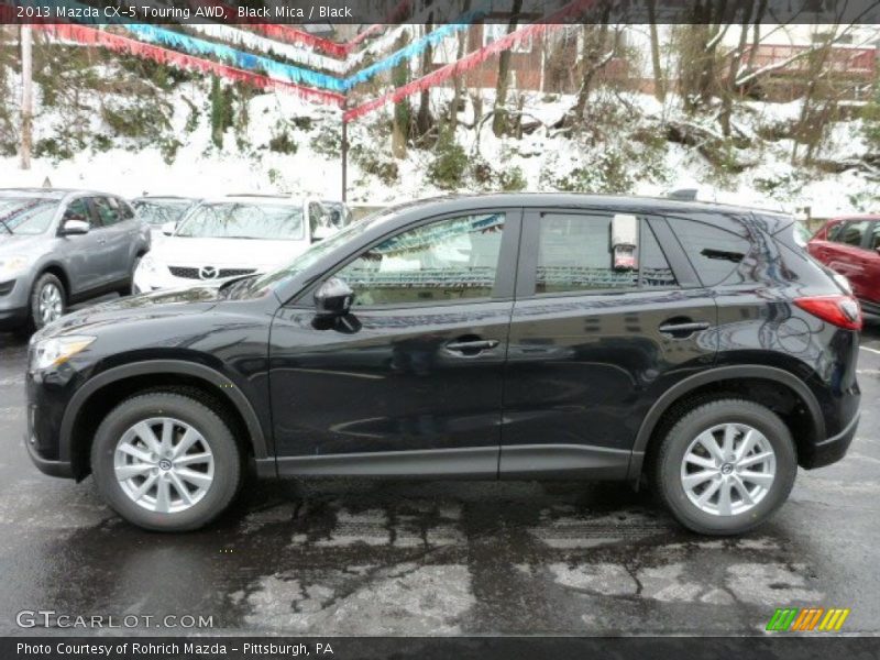 Black Mica / Black 2013 Mazda CX-5 Touring AWD