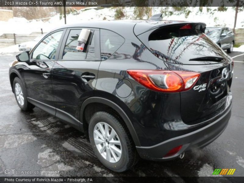 Black Mica / Black 2013 Mazda CX-5 Touring AWD