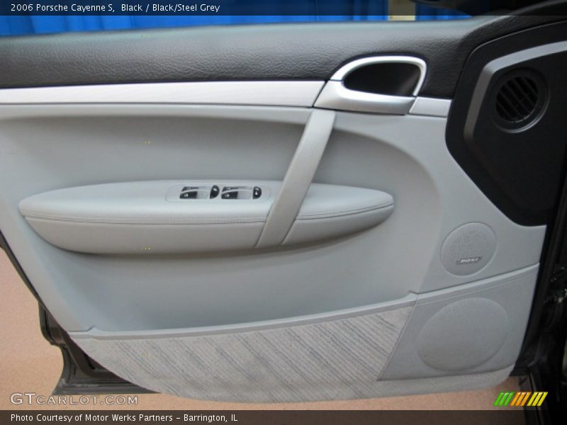 Black / Black/Steel Grey 2006 Porsche Cayenne S