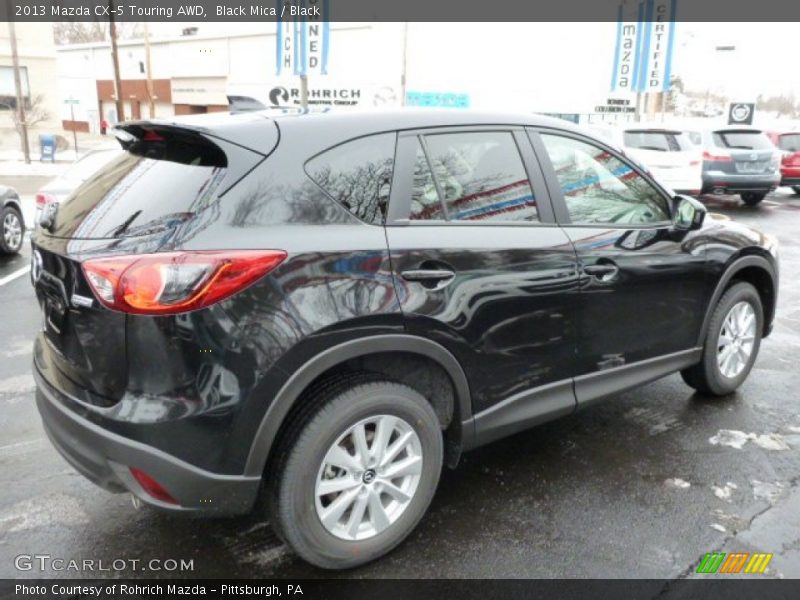 Black Mica / Black 2013 Mazda CX-5 Touring AWD