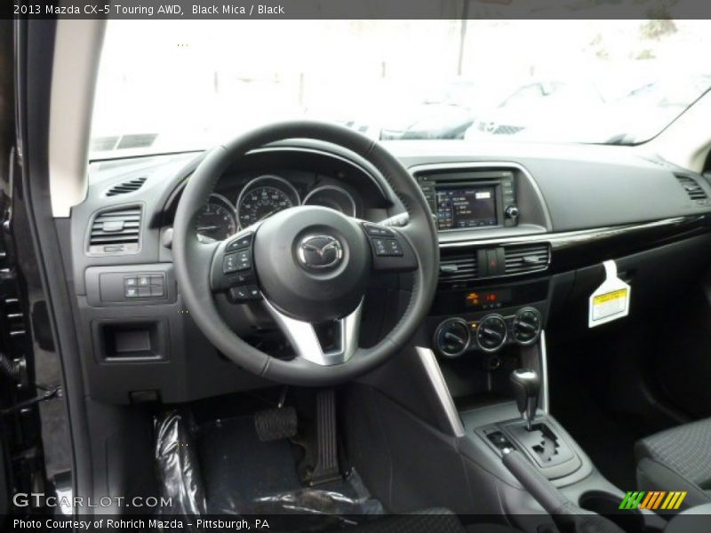 Black Mica / Black 2013 Mazda CX-5 Touring AWD
