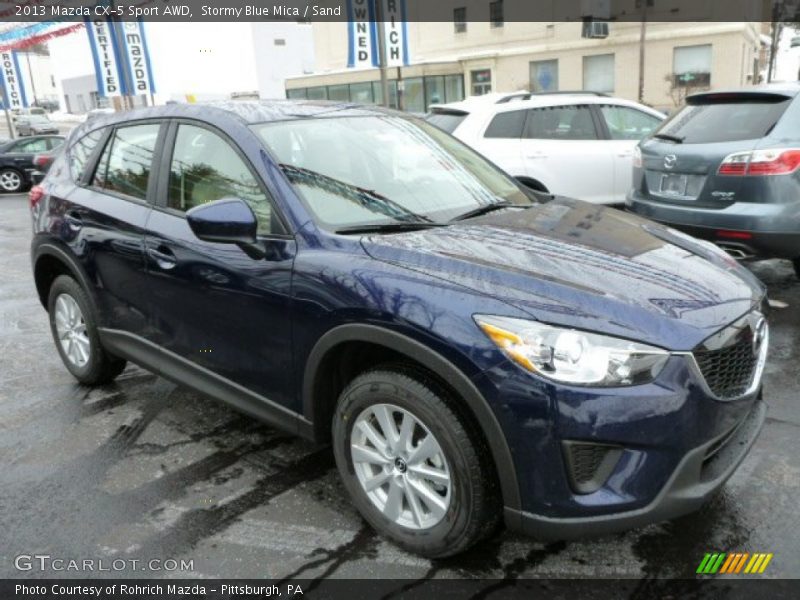 Front 3/4 View of 2013 CX-5 Sport AWD
