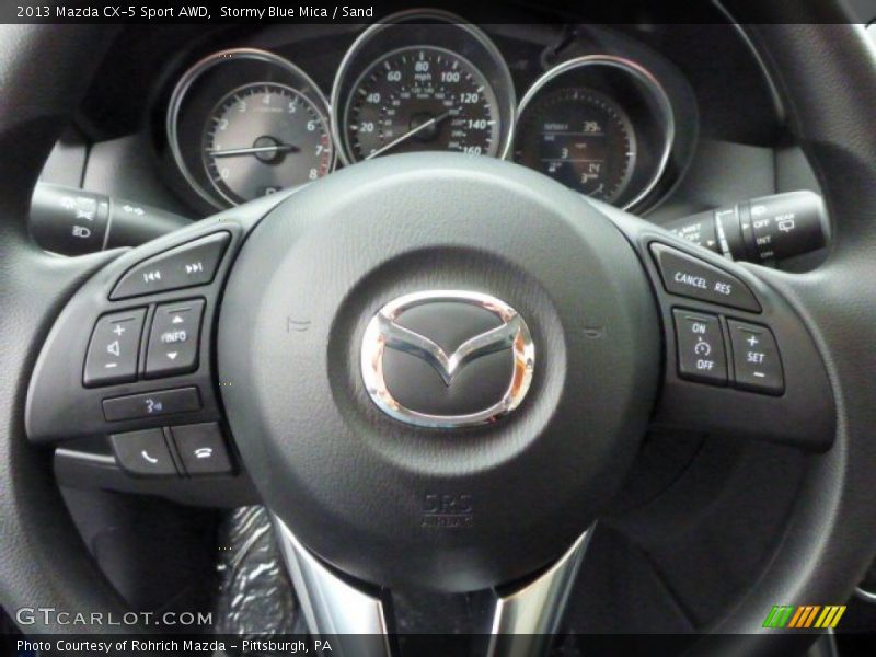  2013 CX-5 Sport AWD Steering Wheel