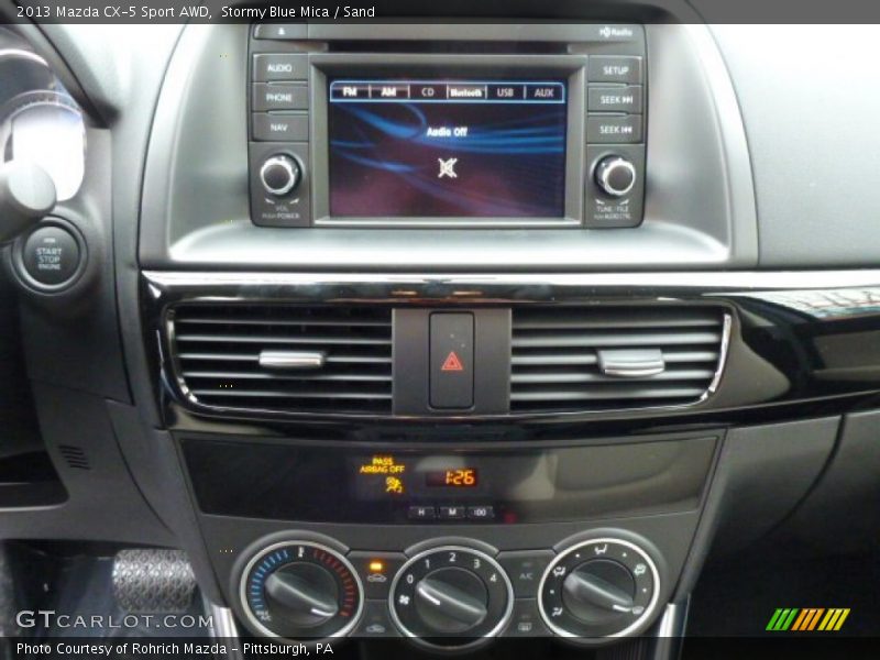 Controls of 2013 CX-5 Sport AWD