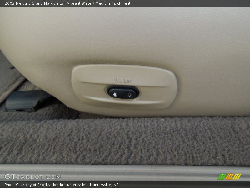Vibrant White / Medium Parchment 2003 Mercury Grand Marquis LS