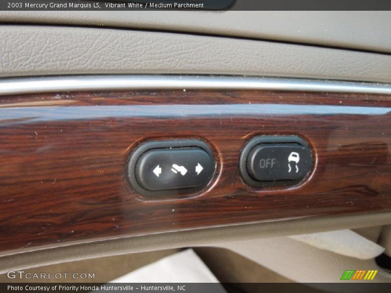 Vibrant White / Medium Parchment 2003 Mercury Grand Marquis LS