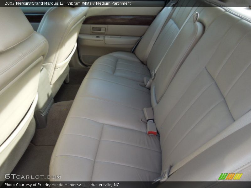 Vibrant White / Medium Parchment 2003 Mercury Grand Marquis LS