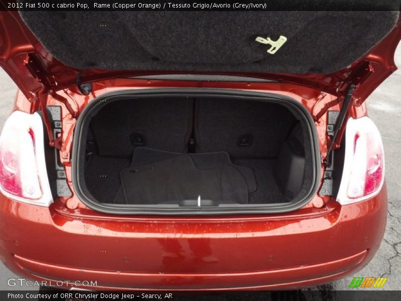  2012 500 c cabrio Pop Trunk