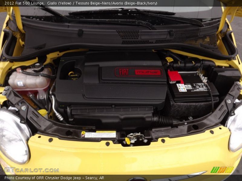  2012 500 Lounge Engine - 1.4 Liter SOHC 16-Valve MultiAir 4 Cylinder