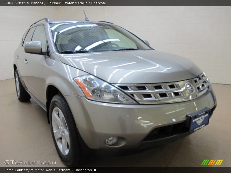 Polished Pewter Metallic / Charcoal 2004 Nissan Murano SL