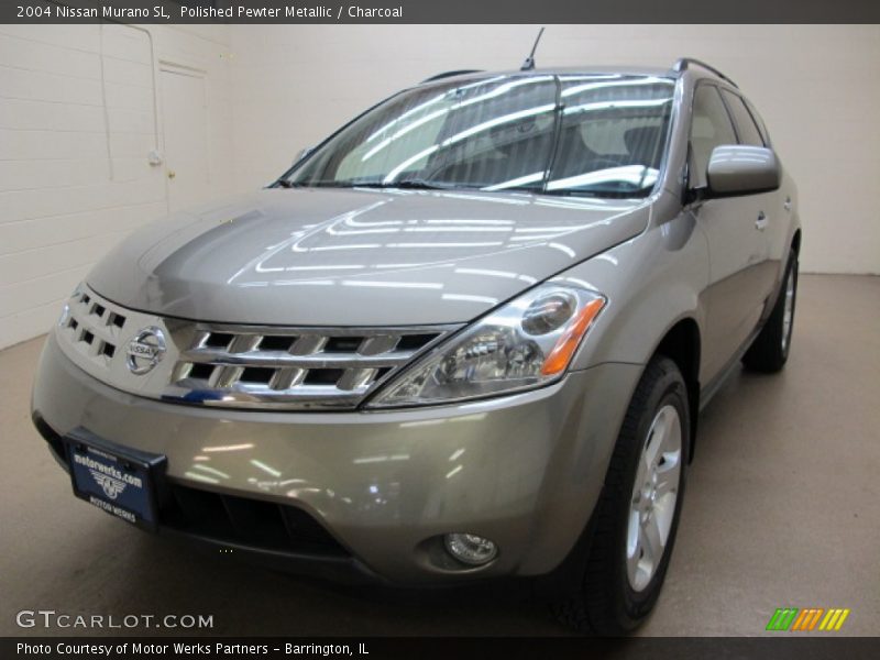 Polished Pewter Metallic / Charcoal 2004 Nissan Murano SL