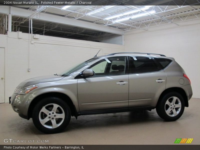 Polished Pewter Metallic / Charcoal 2004 Nissan Murano SL