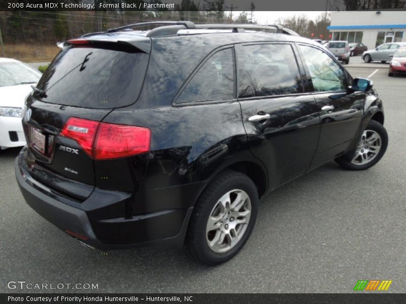 Formal Black / Parchment 2008 Acura MDX Technology