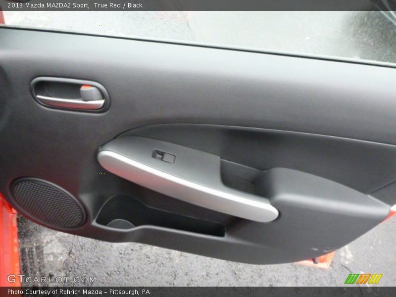True Red / Black 2013 Mazda MAZDA2 Sport