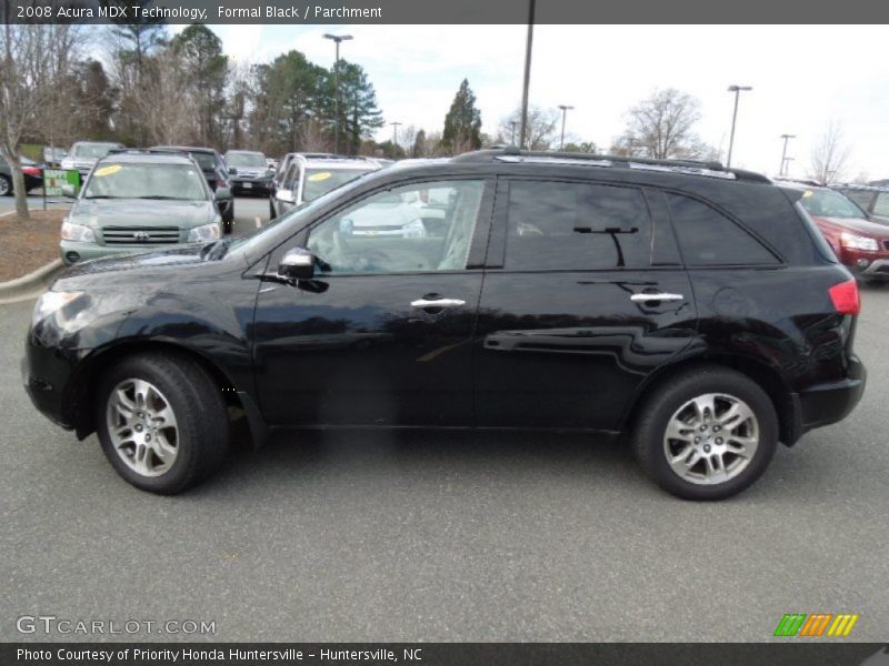 Formal Black / Parchment 2008 Acura MDX Technology