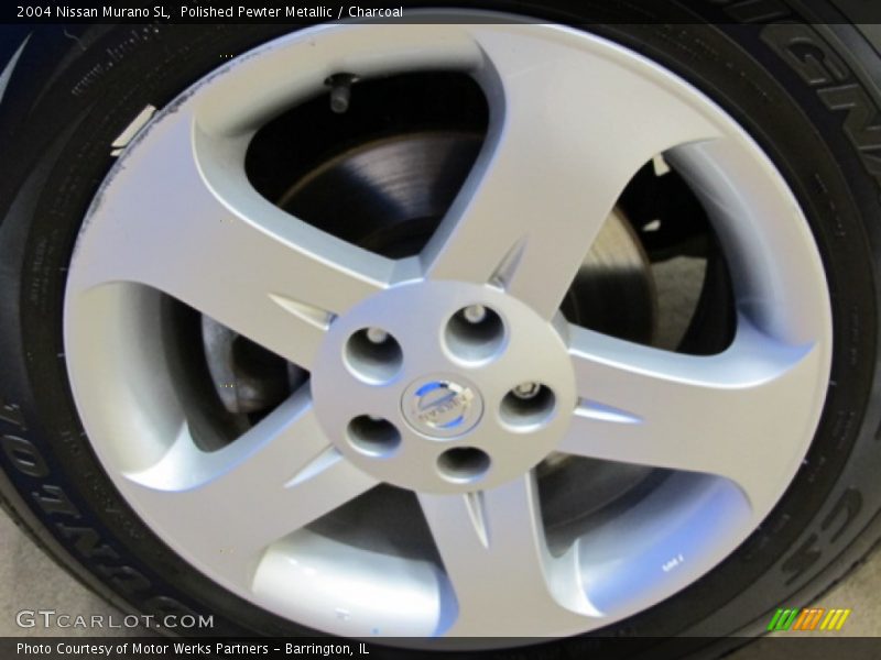Polished Pewter Metallic / Charcoal 2004 Nissan Murano SL