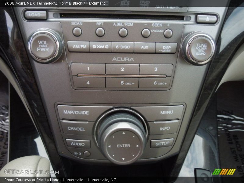 Formal Black / Parchment 2008 Acura MDX Technology