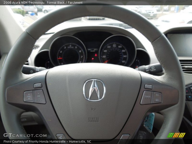 Formal Black / Parchment 2008 Acura MDX Technology